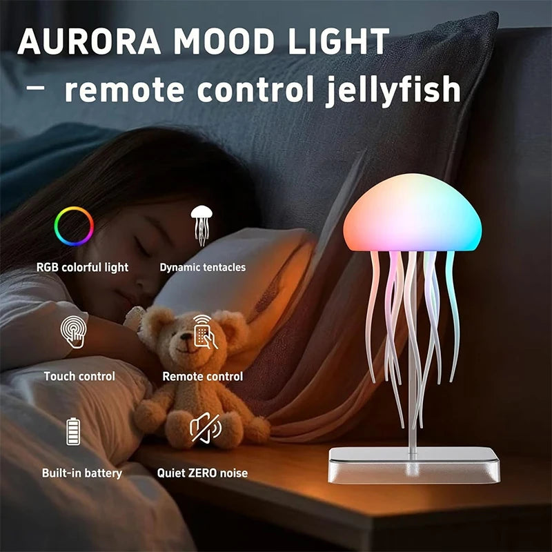 LED Jellyfish Lamp