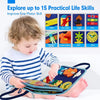 Montessori Busy Book Activity Travel Board