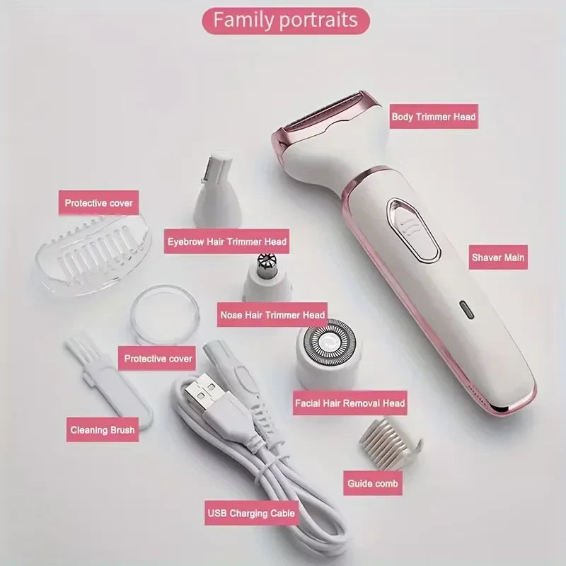 4 in 1 Electric Lady Shaver