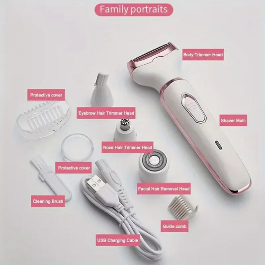 4 in 1 Electric Lady Shaver