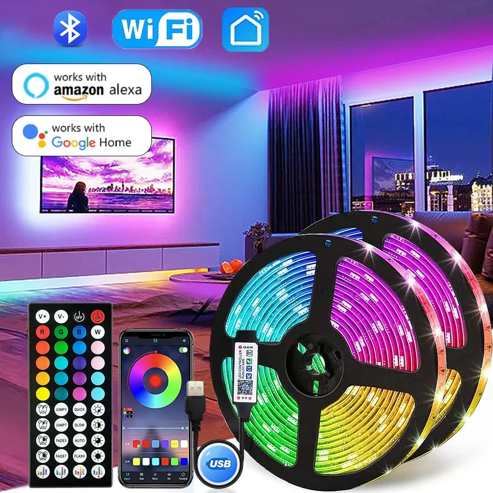 USB RGB LED Strip Light