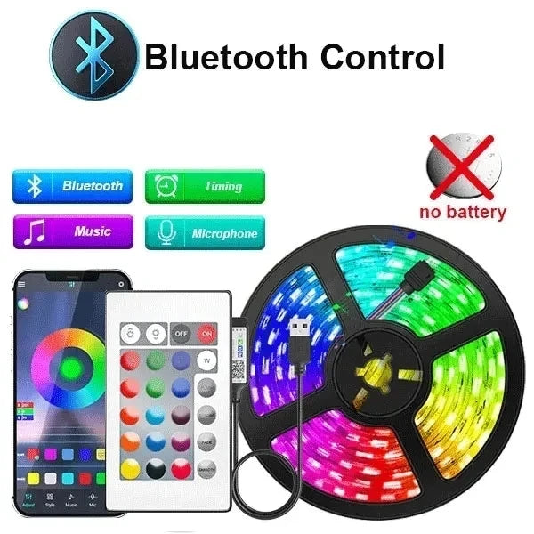 USB RGB LED Strip Light