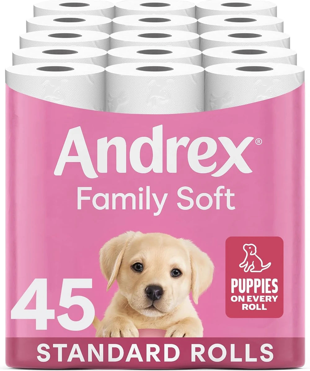 Andrex Family Soft Toilet Roll Bulk Pack