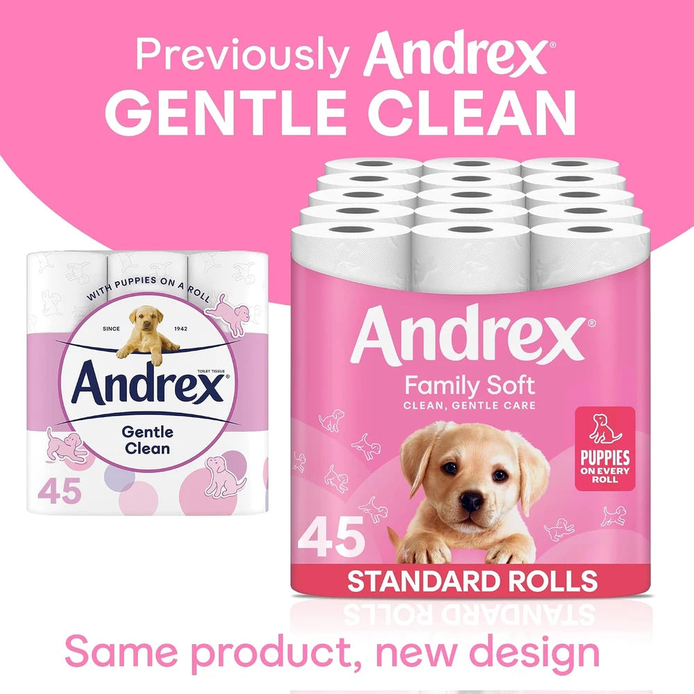 Andrex Family Soft Toilet Roll Bulk Pack